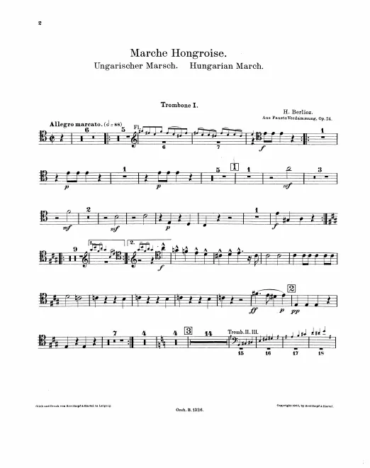 Trombone 1, 2, 3