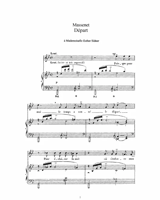 Complete Score (G minor: high voice and piano)