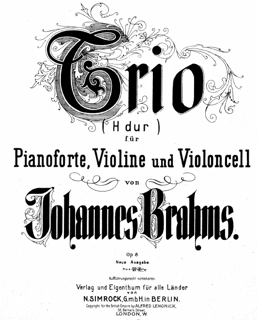 Complete Score and Parts (black and white)