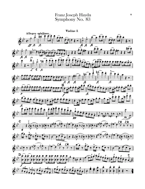Violins I
