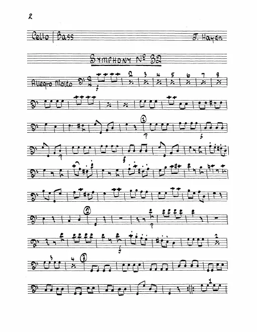 Cellos/Basses