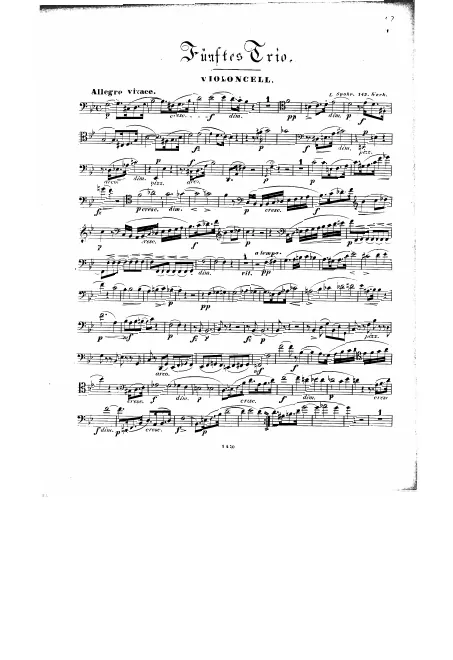 Cello Part