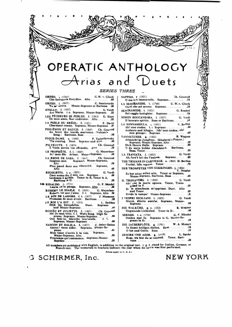 Complete Score (Transposed, D major)