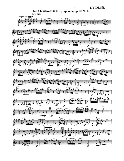 Violins I