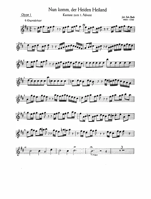 Oboe 1, 2