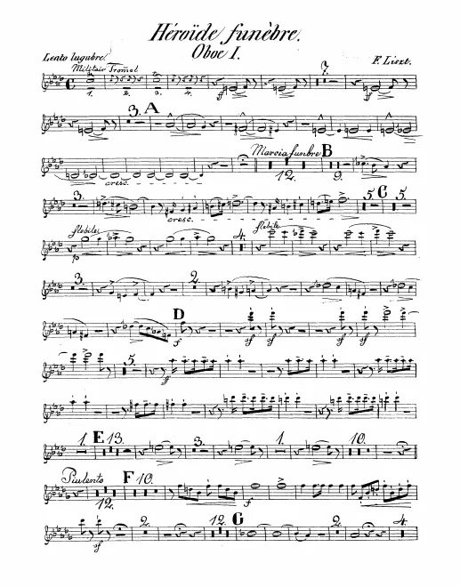 Oboe 1, 2, English Horn