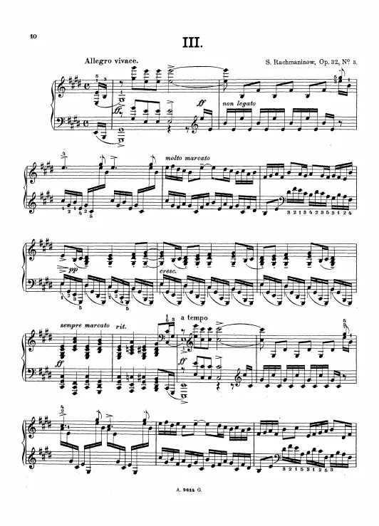 3. Allegro vivace