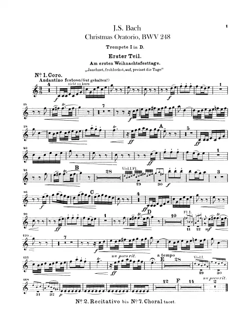 Trumpet 1, 2, 3 (D)