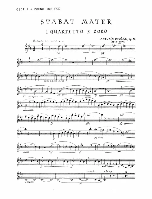 Oboe 1, 2