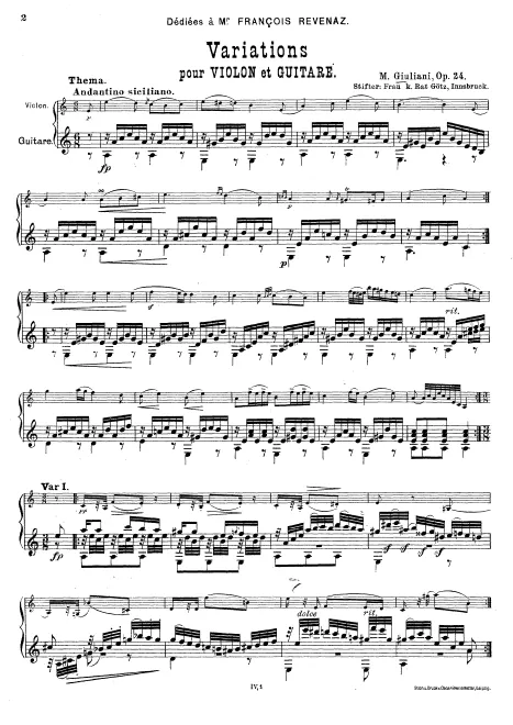 I. Andantino Siciliano