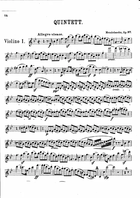 Violin 1 (first 2 pages, optimised page turns)