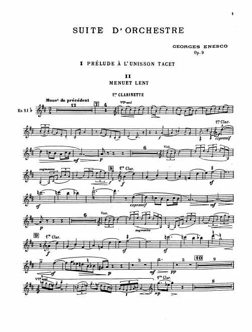 Clarinet 1, 2 (A/B)