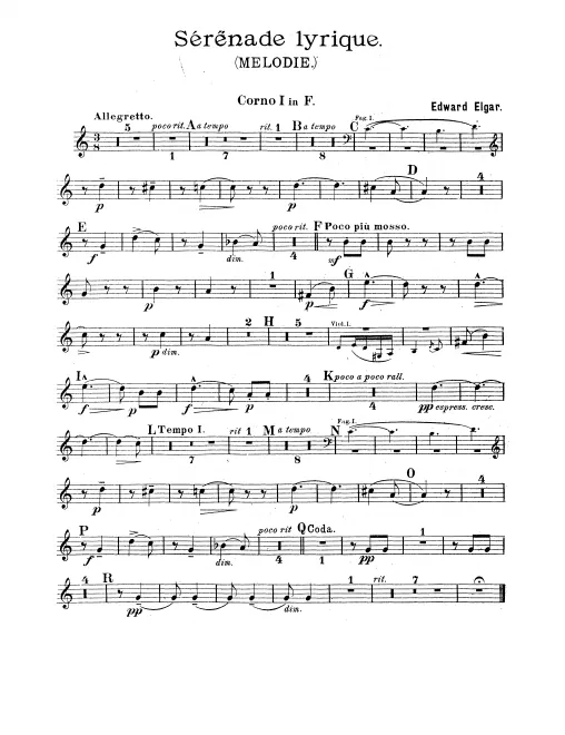 Horn 1, 2 (F)