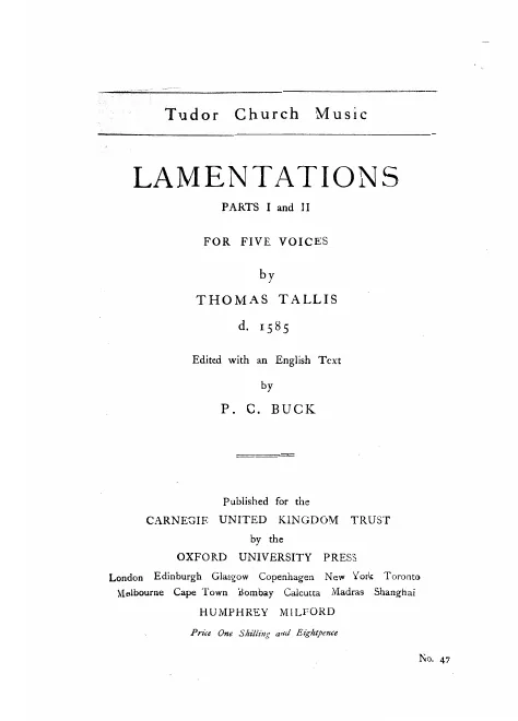 Complete Score (transposed)