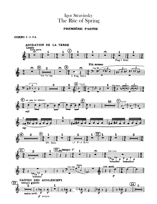 Horn 1 (F)