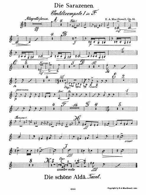 Trumpet 1, 2 (F)