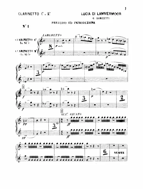 Clarinet 1/2