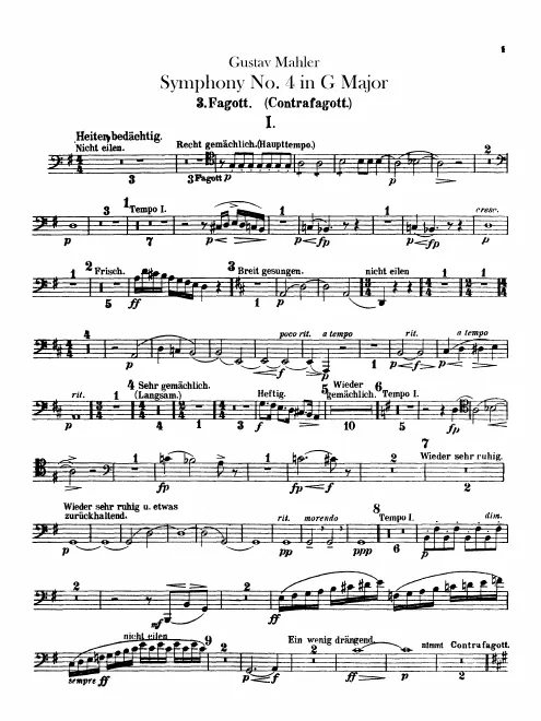 Bassoon 3/Contrabassoon