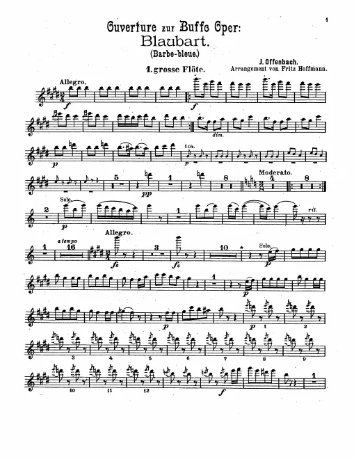Flute, Piccolo