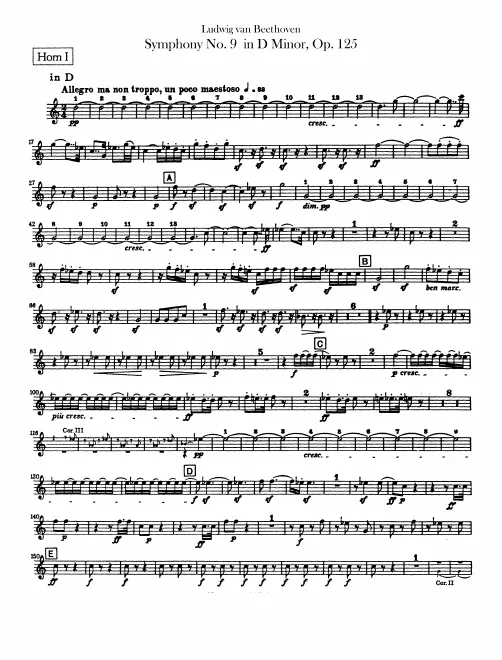 Horn 1 (D/B)
