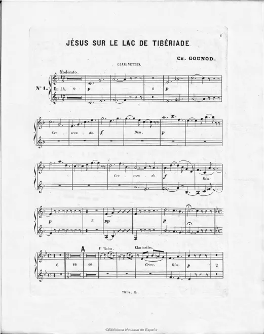 Clarinet 1, 2 (A)