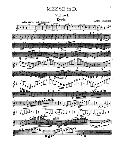 Violins I