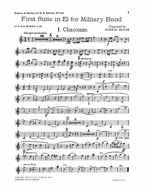 Horn 1/2, 3/4 (E)