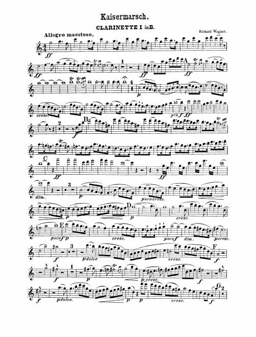 Clarinet 1 (B)