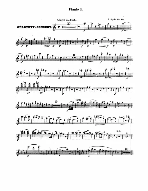 Flute 1, 2