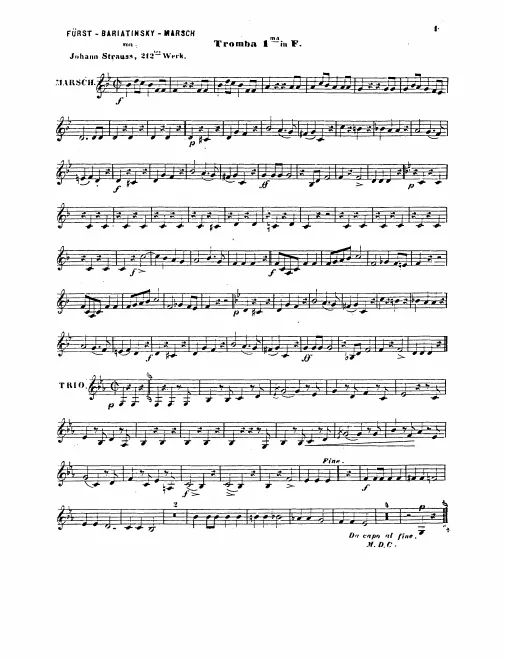 Trumpet 1, 2 (F)