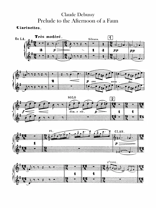 Clarinet 1/2 (A)