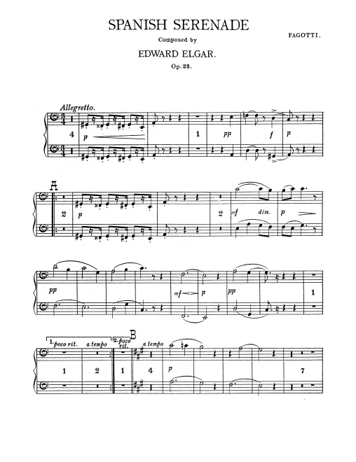 Bassoon 1, 2