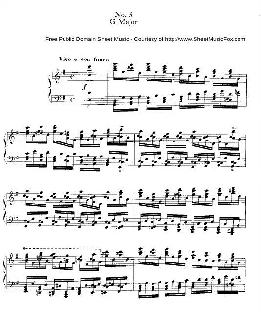 No.3 in G major