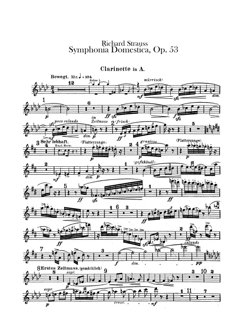 Clarinet (3) (A)