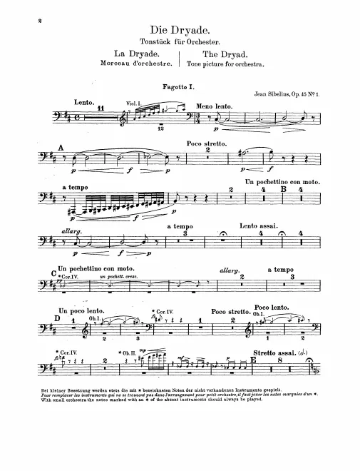 Bassoon 1, 2