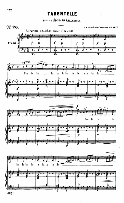 Complete Score (G minor: high voice and piano)