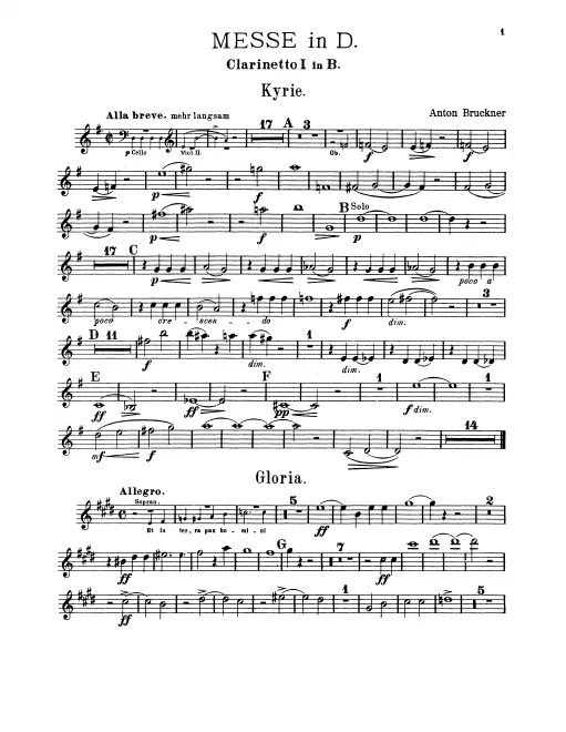 Clarinet 1, 2 (B)