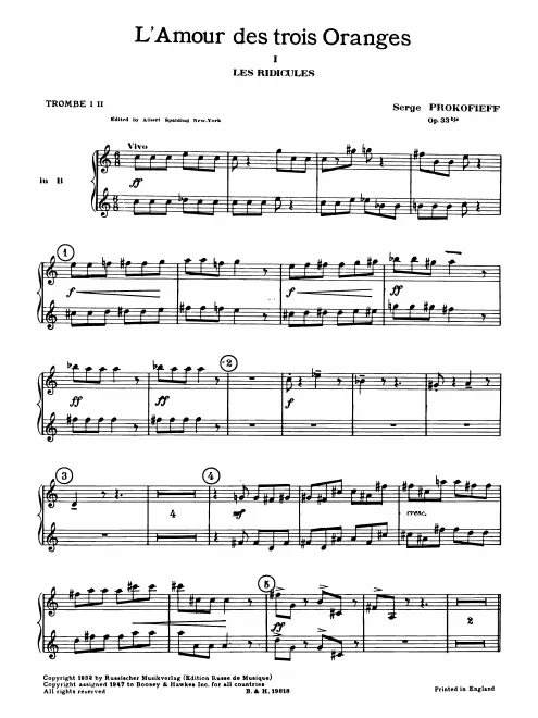 Trumpet 1/2 (B)