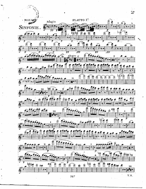 Flute 1, 2