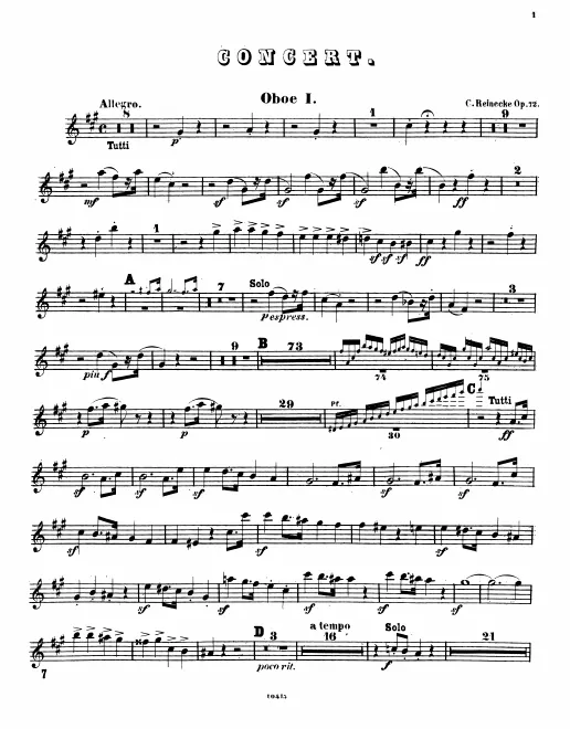 Oboe 1, 2