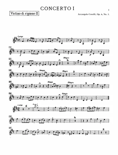 Violins II (ripieno)