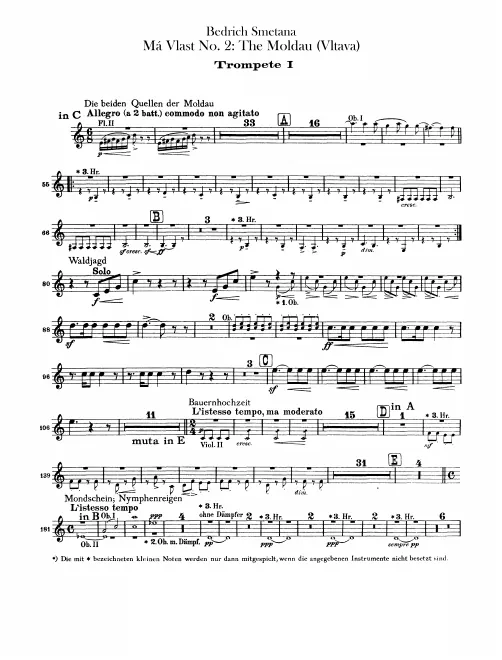 Trumpet 1, 2 (C, A, B, E)
