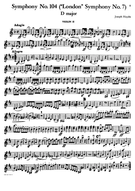 Violins II