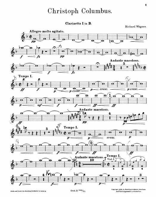 Clarinet 1 (B)