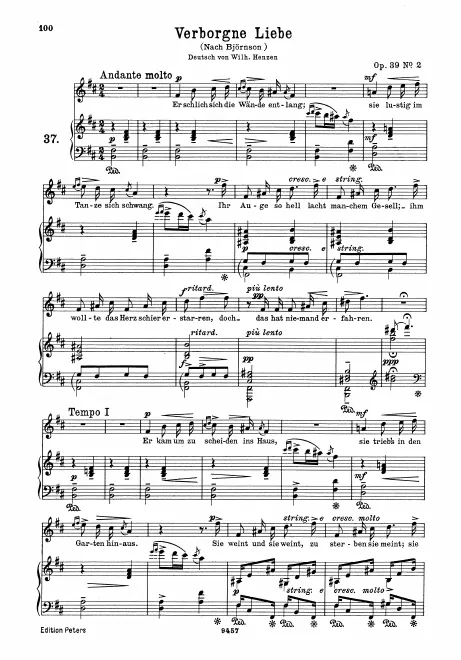 Complete Song (original / high key, )