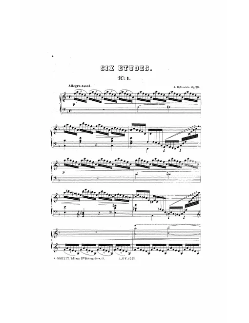 1. Etude in