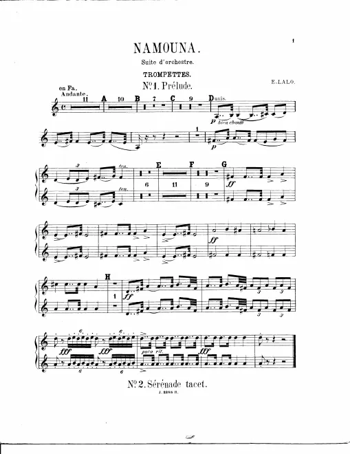 Trumpet 1/2 (F/E), Cornet 1/2 (A/B)