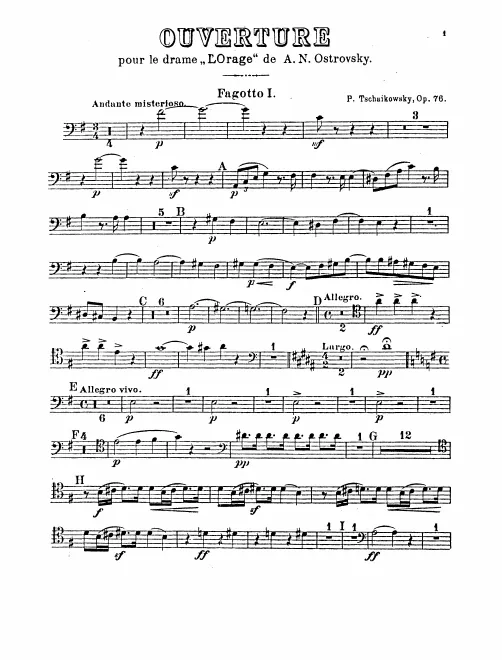Bassoon 1, 2