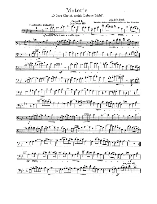 Bassoon 1, 2