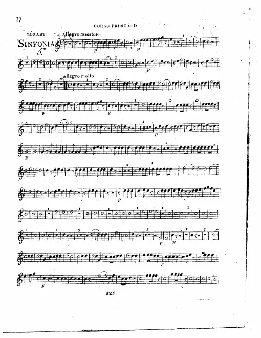 Horn 1, 2 (D/A)